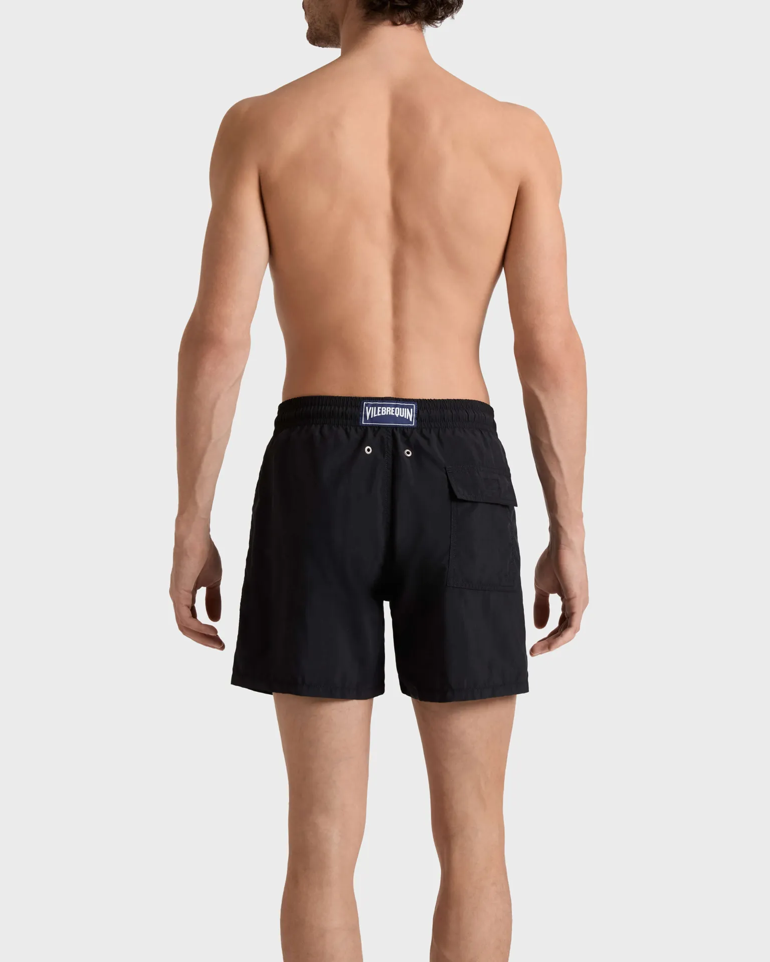 Vilebrequin - Solid Badeshorts Für Herren - Bademode - Moorea - Schwarz - Größe XS – Bild 4