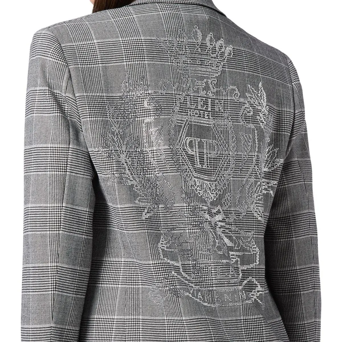 Philipp Plein - Blazer Crest - Größe XL - grau – Bild 3
