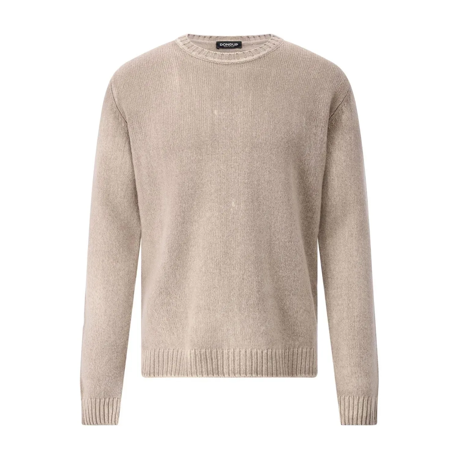 Dondup - Pullover Girocollo aus Wolle - Größe 54 - beige Dondup - Pullover Girocollo aus Wolle - Größe 54 - beige
