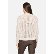 Grobstrick-Pullover mit Lochmuster Grobstrick-Pullover mit Lochmuster