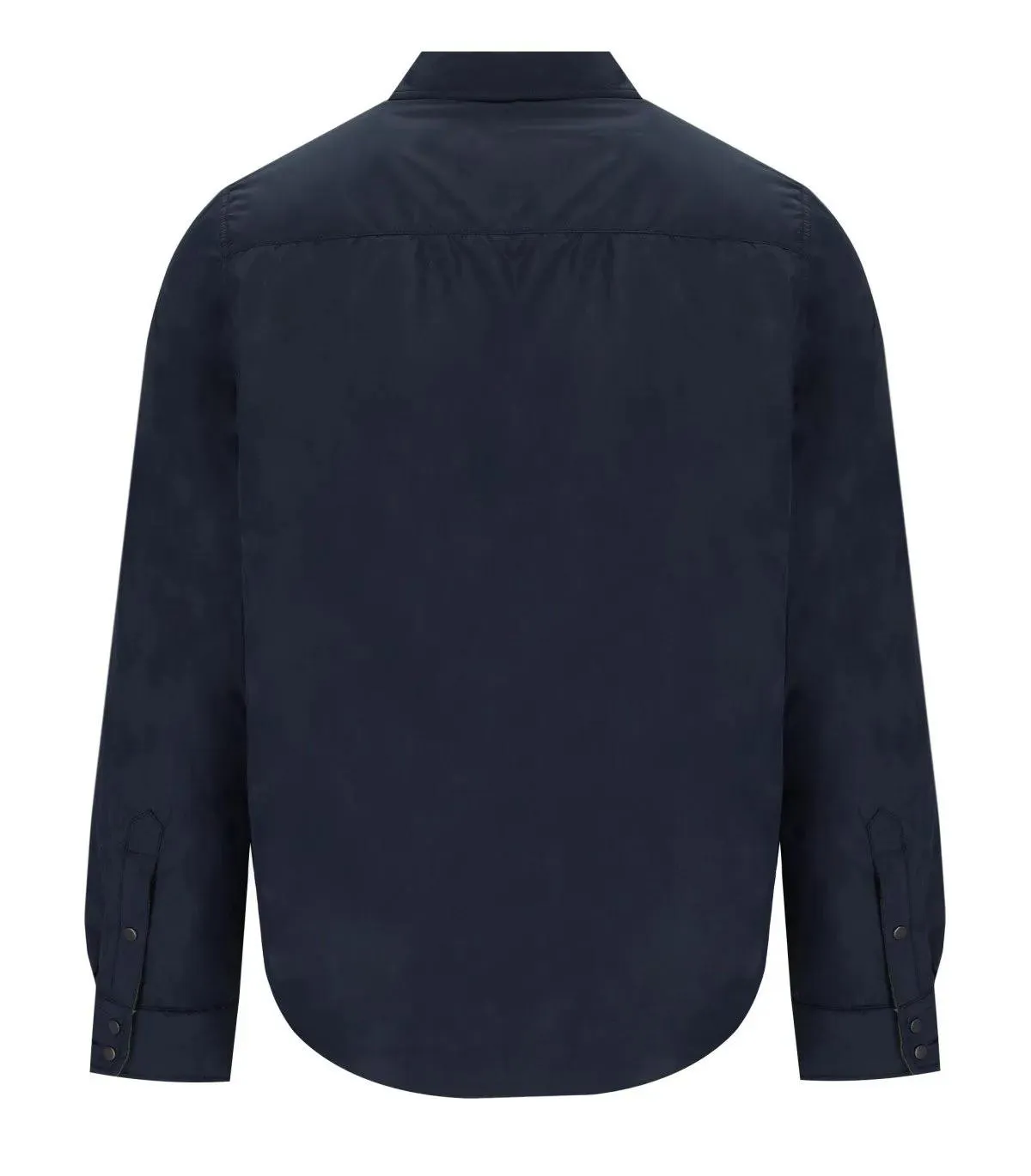 B-D BAGGIES - Baltimora Blue And Green Reversible Overshirt - Größe L - blau – Bild 3