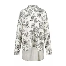 Sportalm - Bluse mit Print - Größe 34 - gray Sportalm - Bluse mit Print - Größe 34 - gray