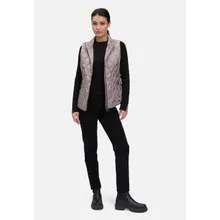 Steppweste mit Stehkragen