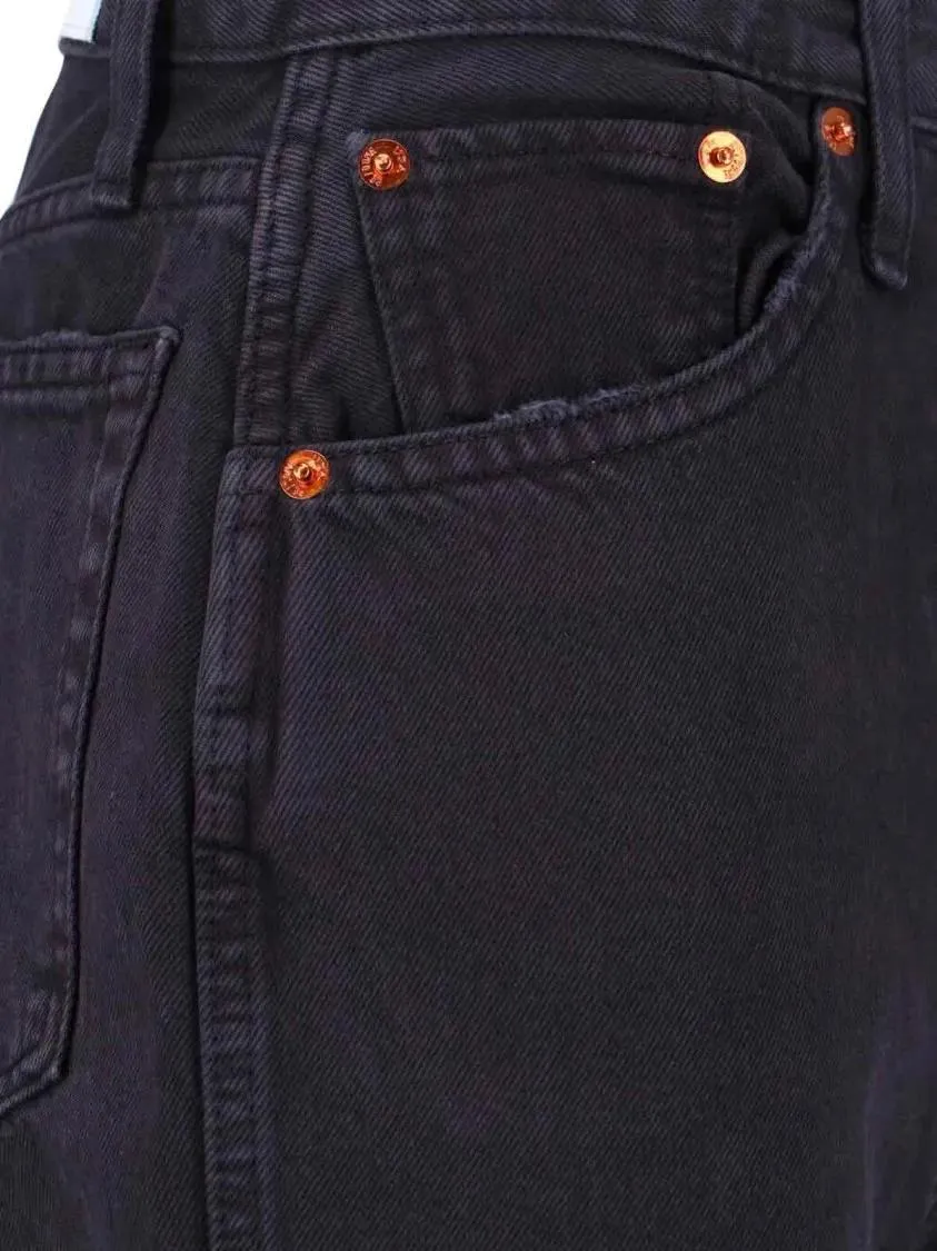 RE/DONE - '70S' Bootcut Jeans – Black - Größe 25 - schwarz – Bild 2