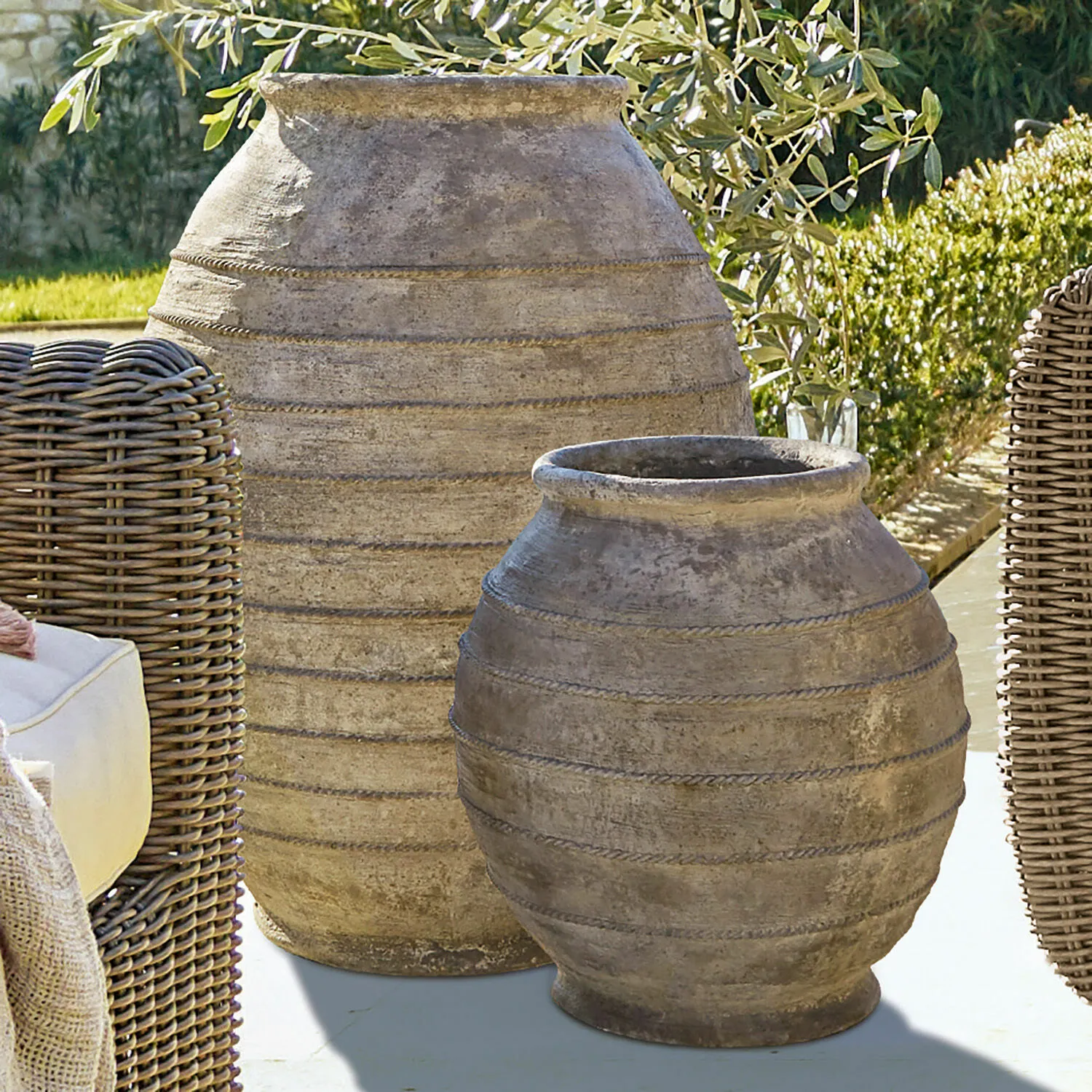 Übertopf 2er Set Aulan – Bild 5