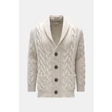 Settefili Cashmere - Herren - Cardigan hellgrau Settefili Cashmere - Herren - Cardigan hellgrau