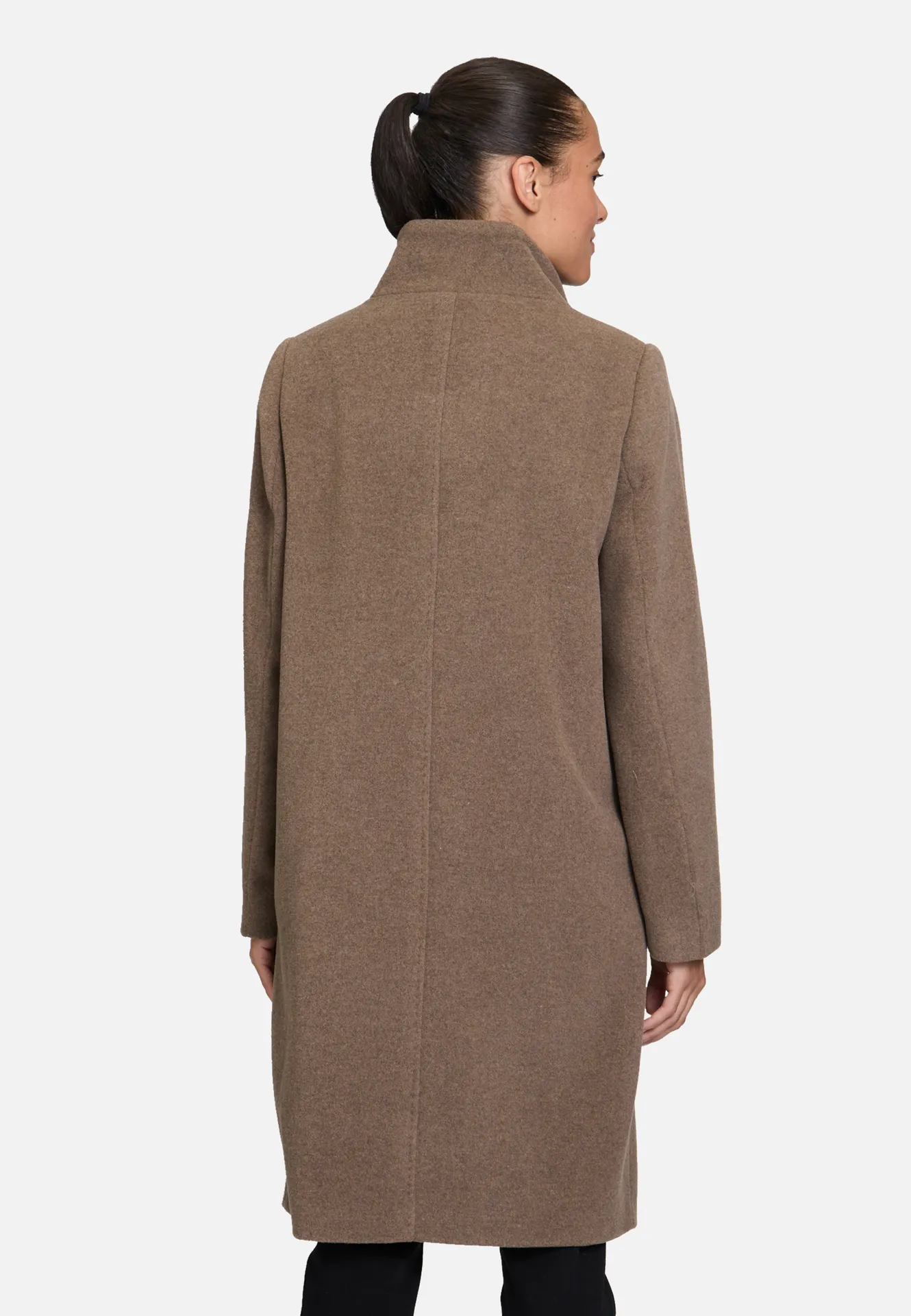 Wollmantel mit Kragen Wollmantel mit Kragen
