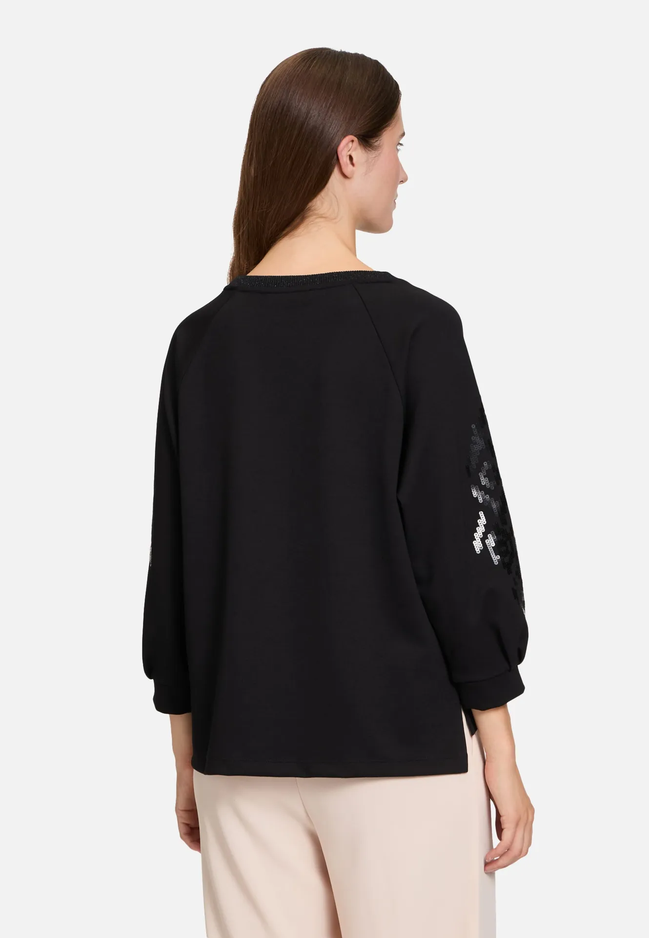 Sweatshirt mit Trompetenärmeln Sweatshirt mit Trompetenärmeln