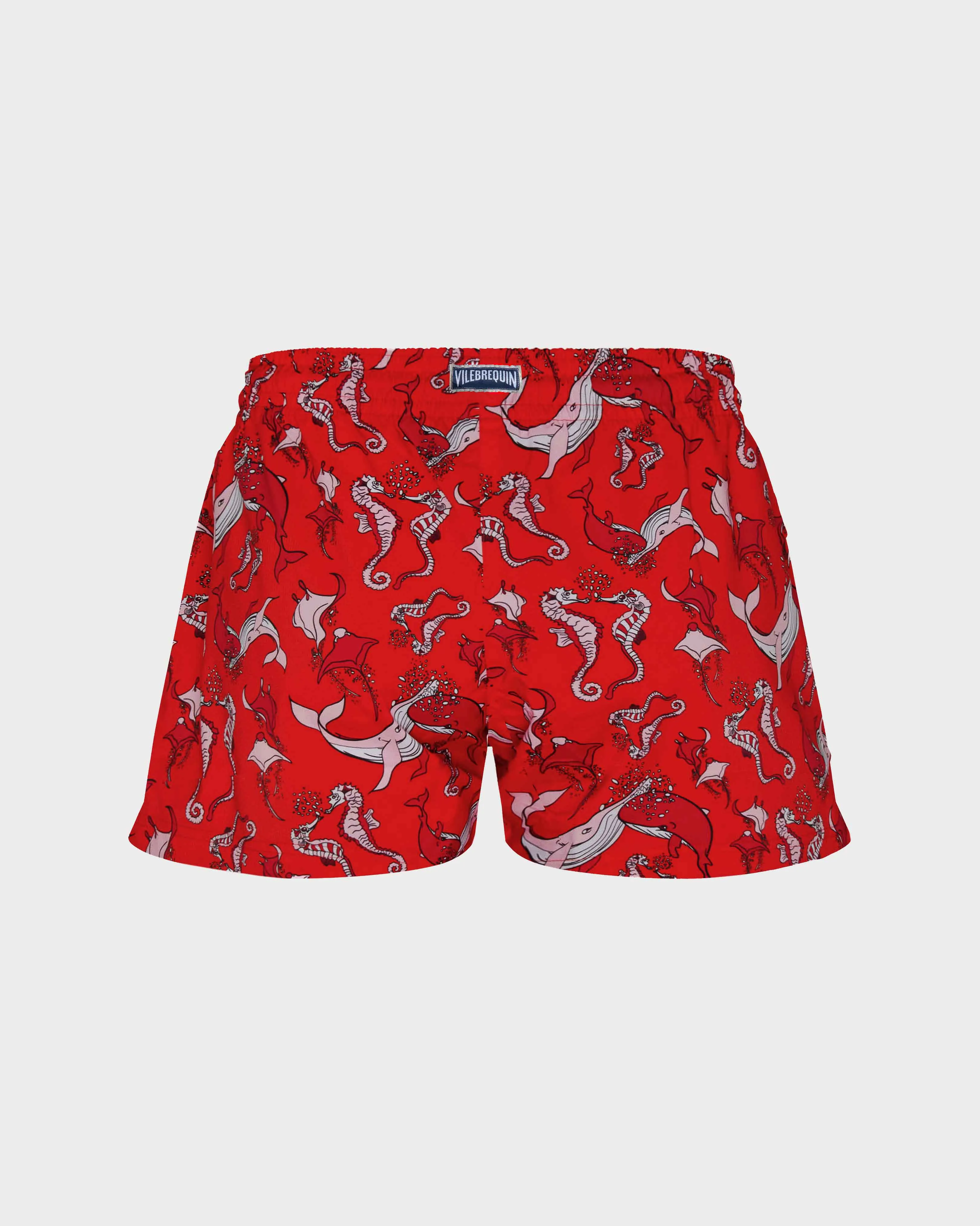 Vilebrequin - Whales Love Badeshorts Für Damen - Shorty - Fabya - Rot - Größe S – Bild 2