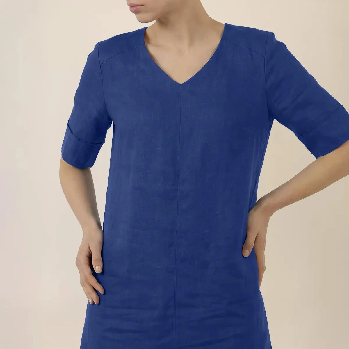 Apart - Kleid - Größe 42 - blau – Bild 3