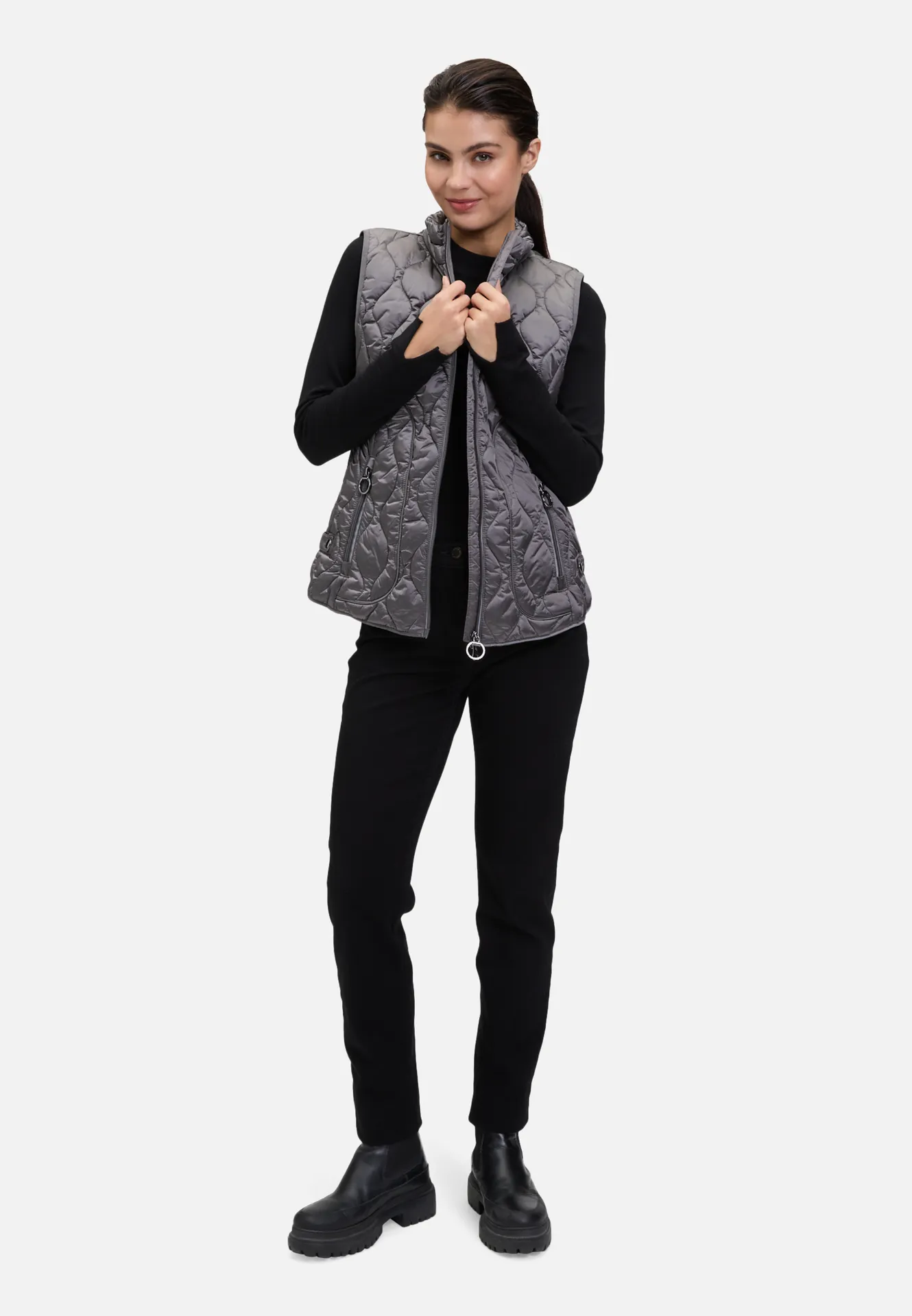 Steppweste mit Stehkragen – Bild 2