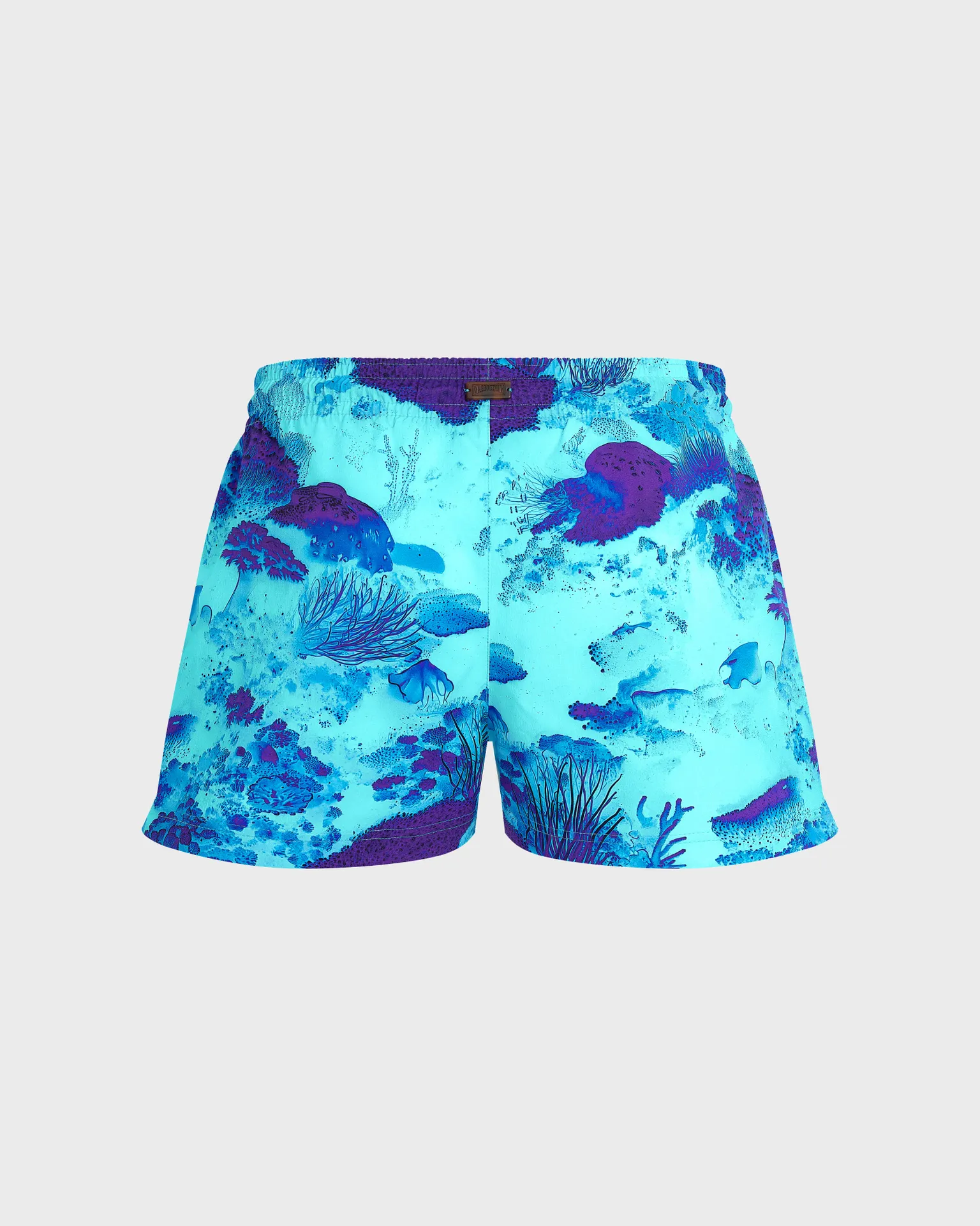 Vilebrequin - Coral Reef Stretch-badeshorts Für Damen - Shorty - Fabya - Blau - Größe L – Bild 2