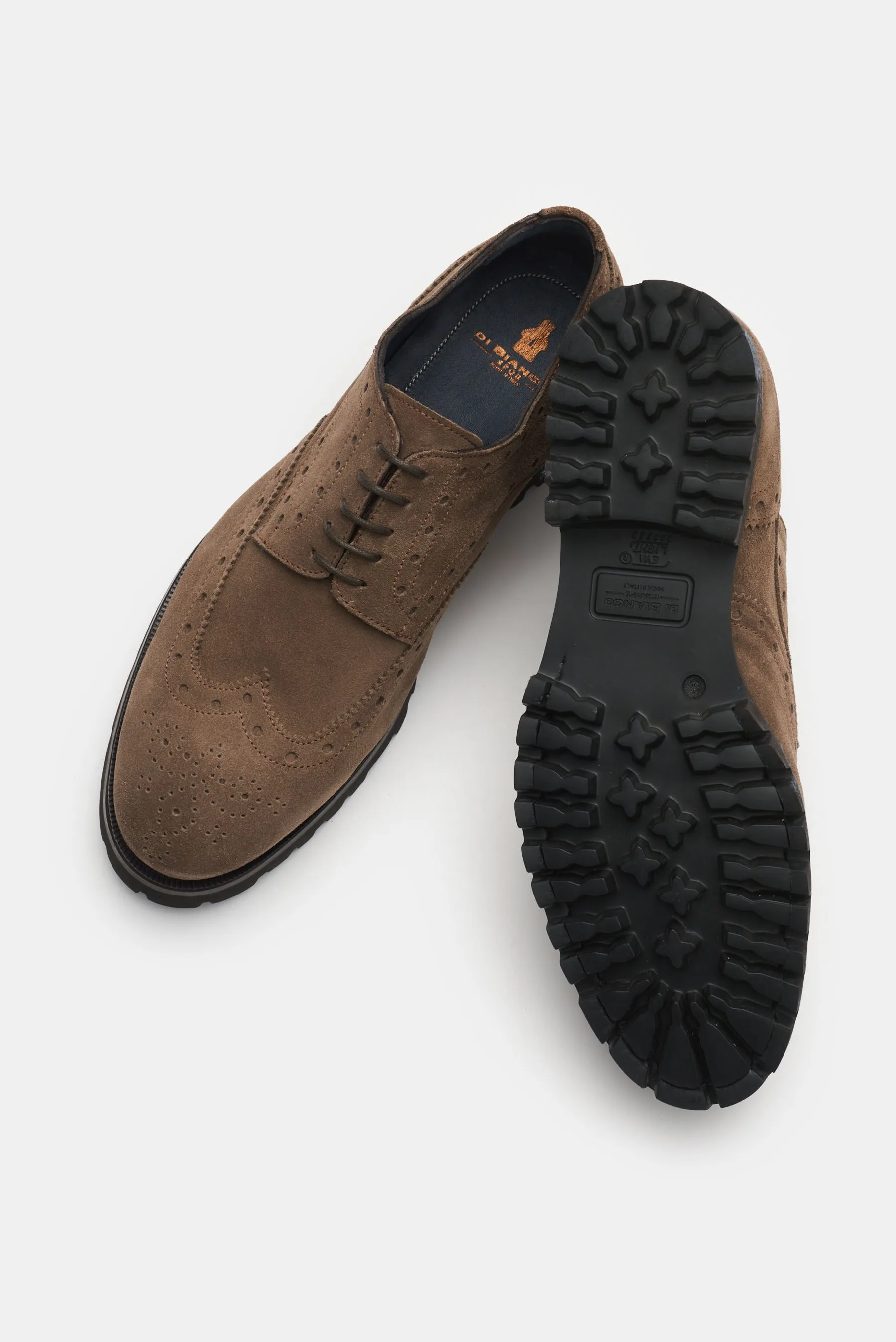 Di Bianco - Herren - Fullbrogues 'Montagnana' graubraun – Bild 2