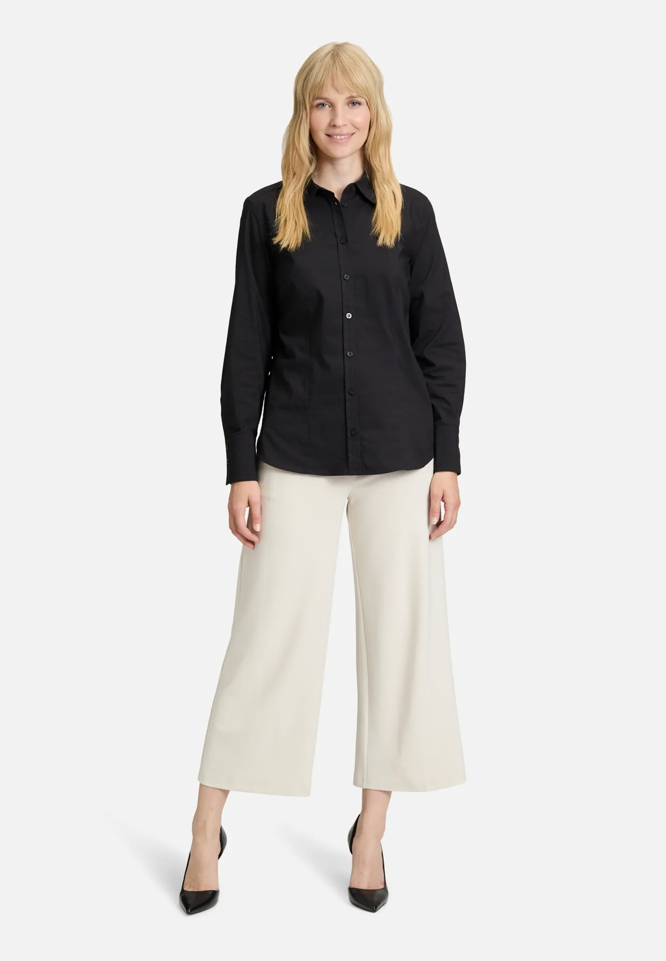 Hemdbluse mit Kragen – Bild 2