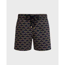 Vilebrequin - Turtles Chain Stretch-badeshorts Für Herren - Bademode - Monrise - Blau - Größe S Vilebrequin - Turtles Chain Stretch-badeshorts Für Herren - Bademode - Monrise - Blau - Größe S
