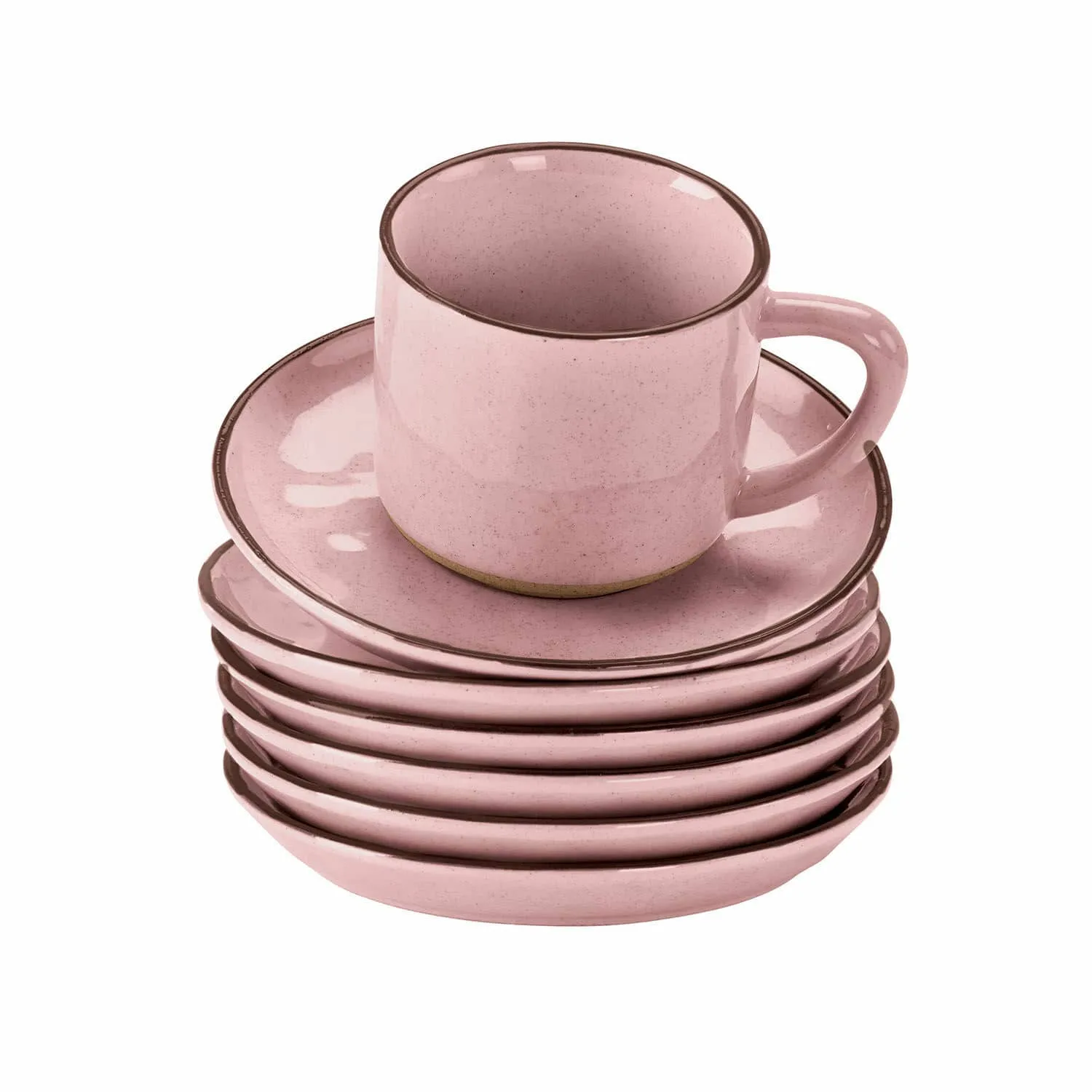 Tasse mit Untertasse 6er Set Biarré – Bild 3