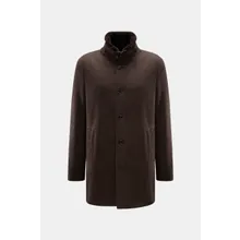 Mandelli - Herren - Cashmere Jacke dunkelbraun meliert Mandelli - Herren - Cashmere Jacke dunkelbraun meliert