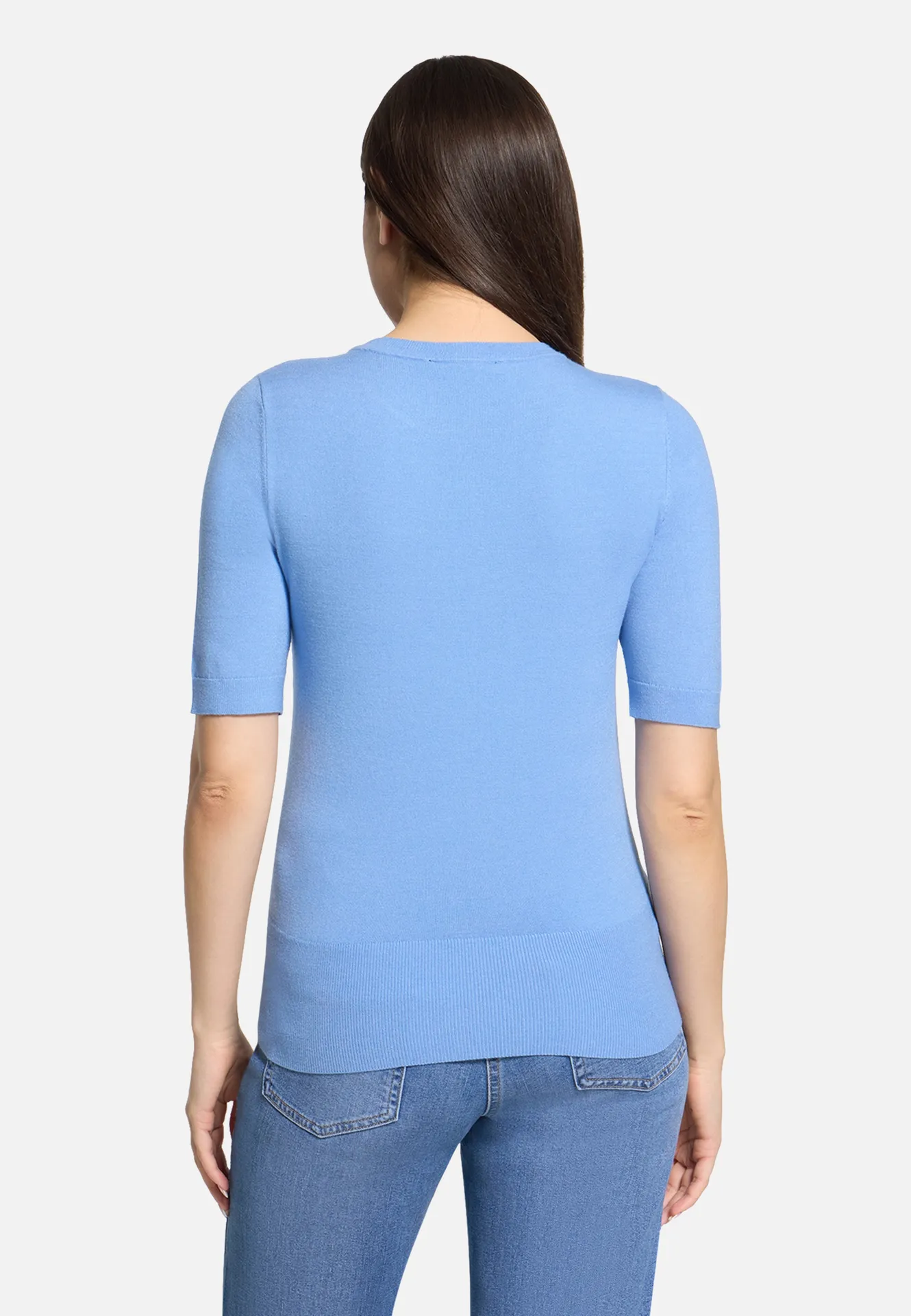 Basic-Pullover kurzarm Basic-Pullover kurzarm