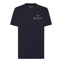 Philipp Plein - T-Shirt - Größe XXL - blau Philipp Plein - T-Shirt - Größe XXL - blau