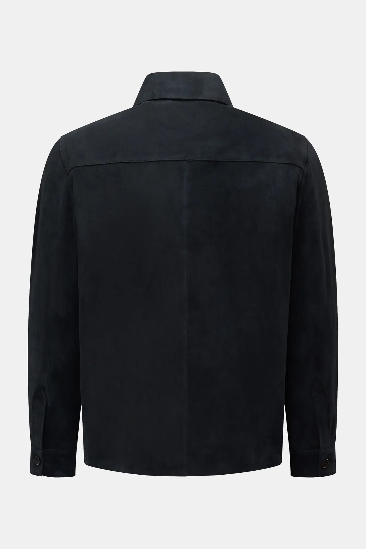 Arma - Herren - Velourslederjacke 'Dillen' dark navy – Bild 2