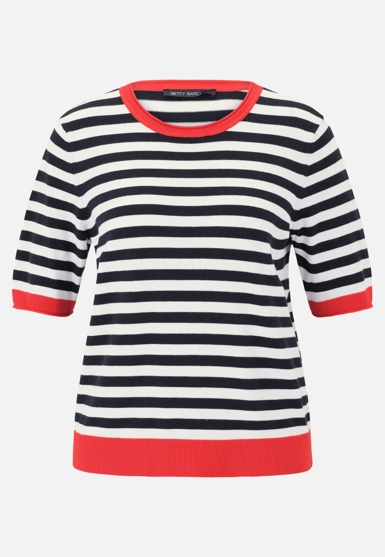 Basic-Pullover mit Streifen – Bild 3