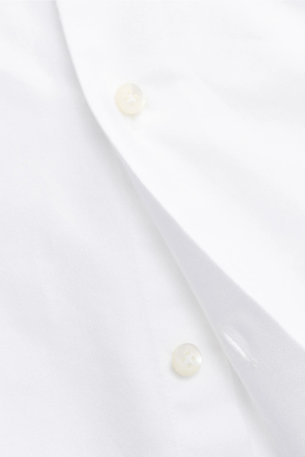 Guglielminotti - Herren - Oxford-Hemd Haifisch-Kragen weiß – Bild 4