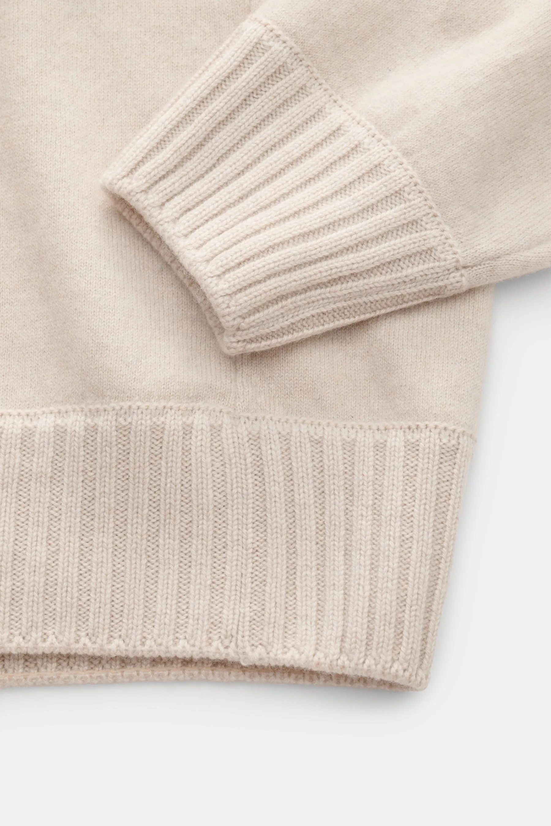 Gran Sasso - Herren - Cashmere Troyer sand – Bild 5