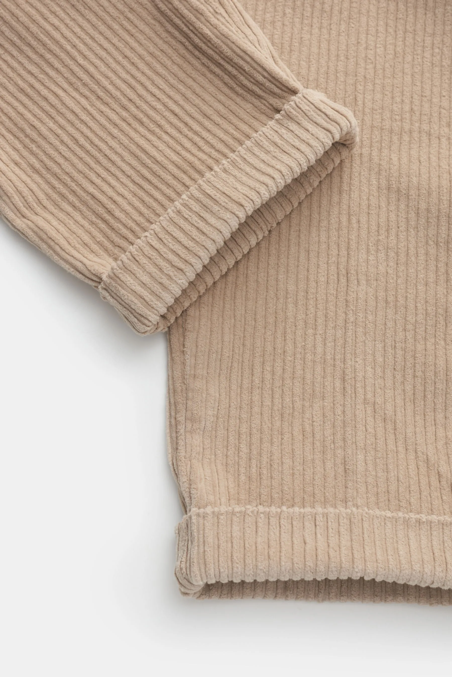 04651/ A trip in a bag - Herren - Cord-Jogpants 'Oyster' beige – Bild 6