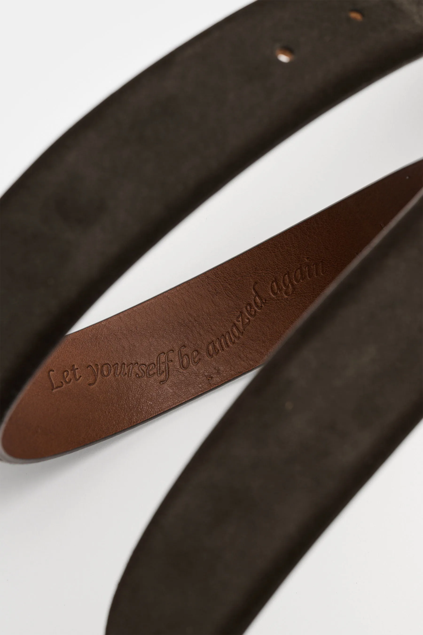 Veneta Cinture - Herren - Gürtel dunkelbraun – Bild 3