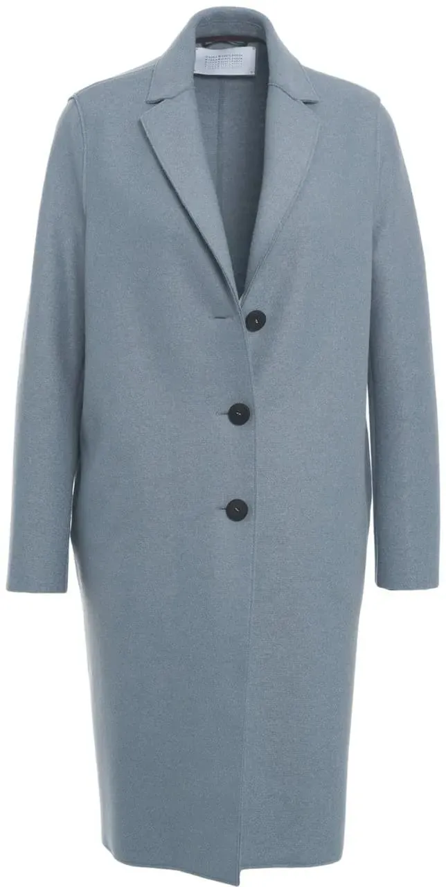 Harris Wharf - Virgin wool coat - Größe 46 - blau – Bild 2