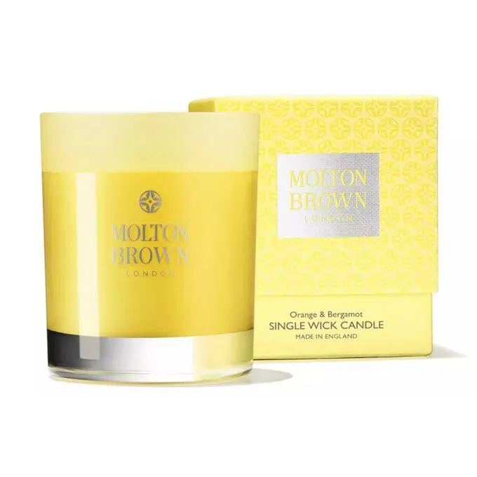 Molton Brown Orange & Bergamot Single Wick Candle 180g Molton Brown Orange & Bergamot Single Wick Candle 180g