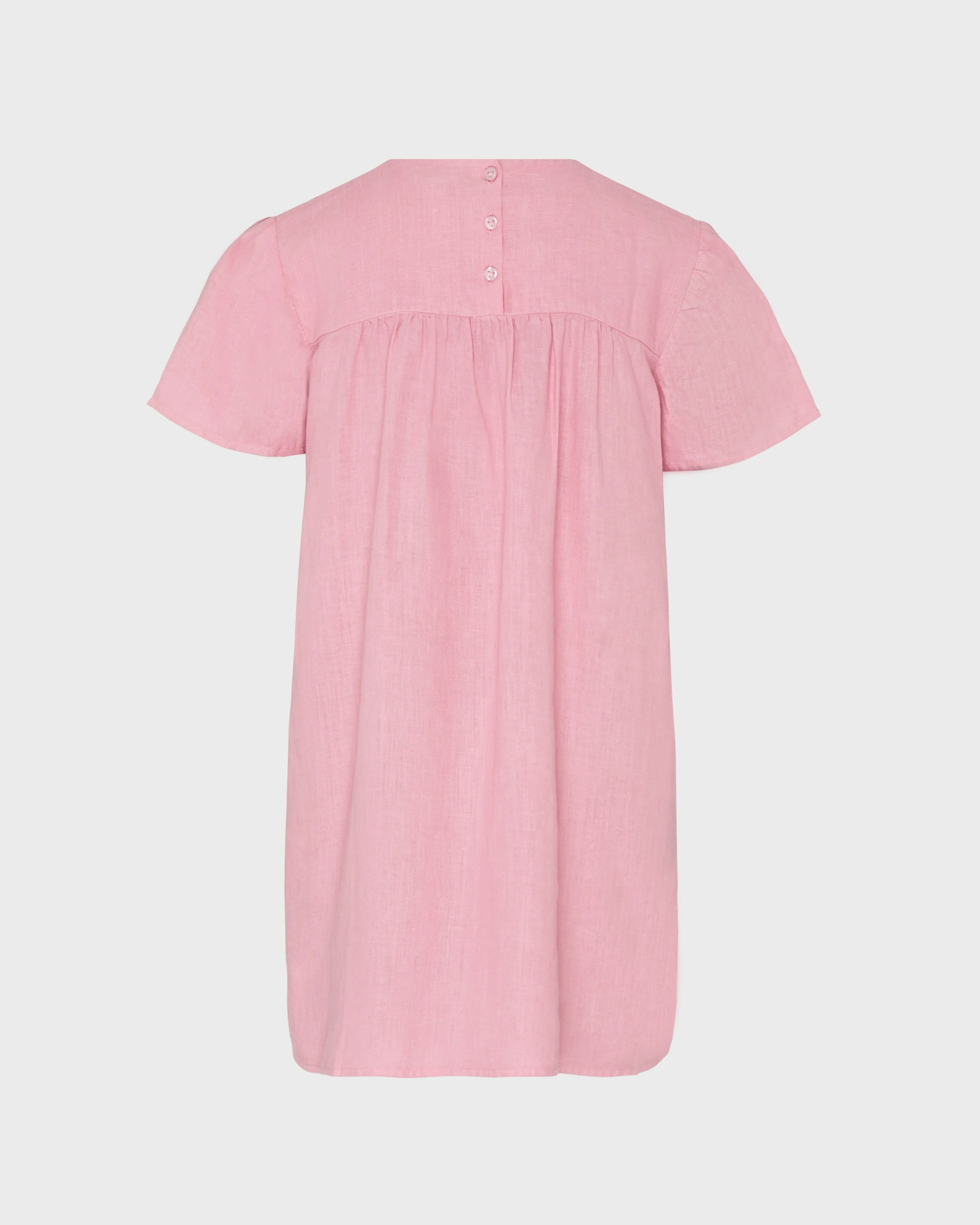 Vilebrequin - Kleid Aus Leinen Für Mädchen - Kleid - Goyave - Rosa - Größe 2 – Bild 2