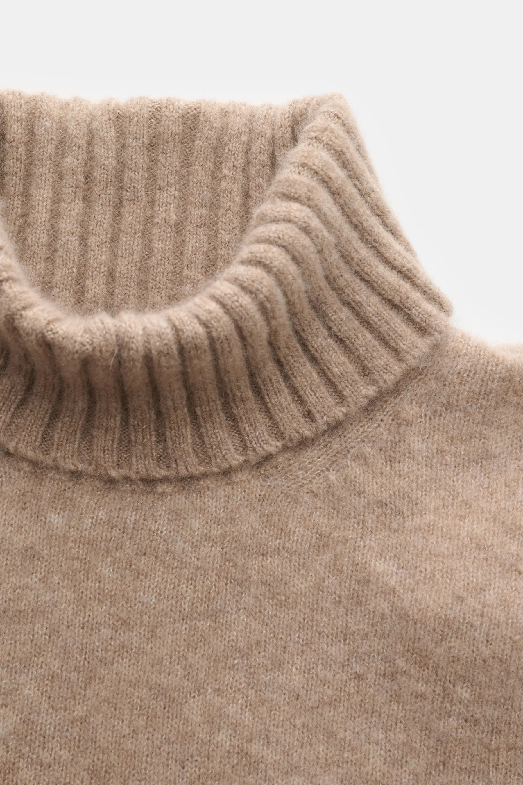 Piacenza 1733 - Herren - Rollkragenpullover beige – Bild 2