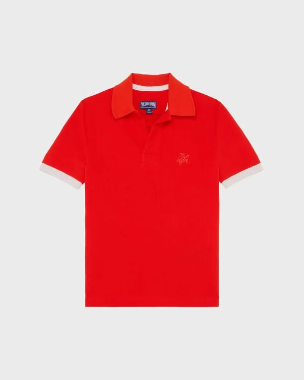 Vilebrequin - Solid Polohemd Aus Bio-baumwolle Für Jungen - Polohemd - Pantin - Rosa - Größe 4 Vilebrequin - Solid Polohemd Aus Bio-baumwolle Für Jungen - Polohemd - Pantin - Rosa - Größe 4