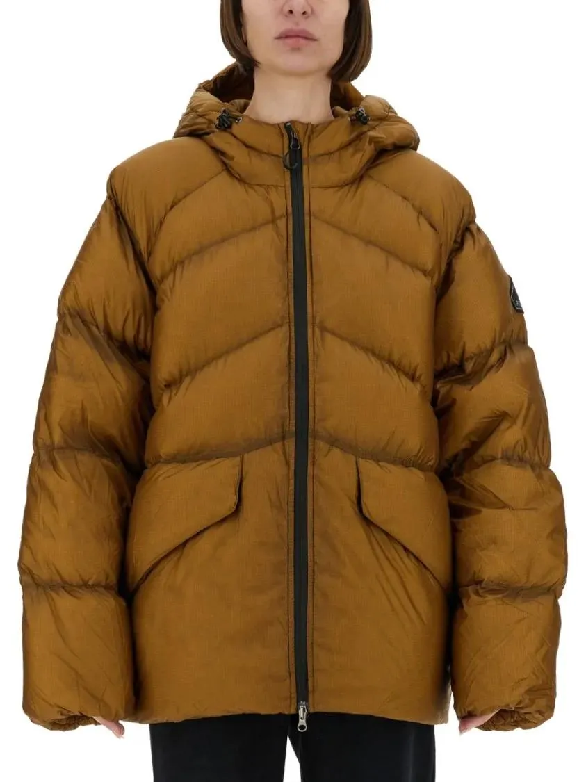 PYRENEX - "Stellar" Down Jacket In Collaboration - Größe XL - braun PYRENEX - "Stellar" Down Jacket In Collaboration - Größe XL - braun