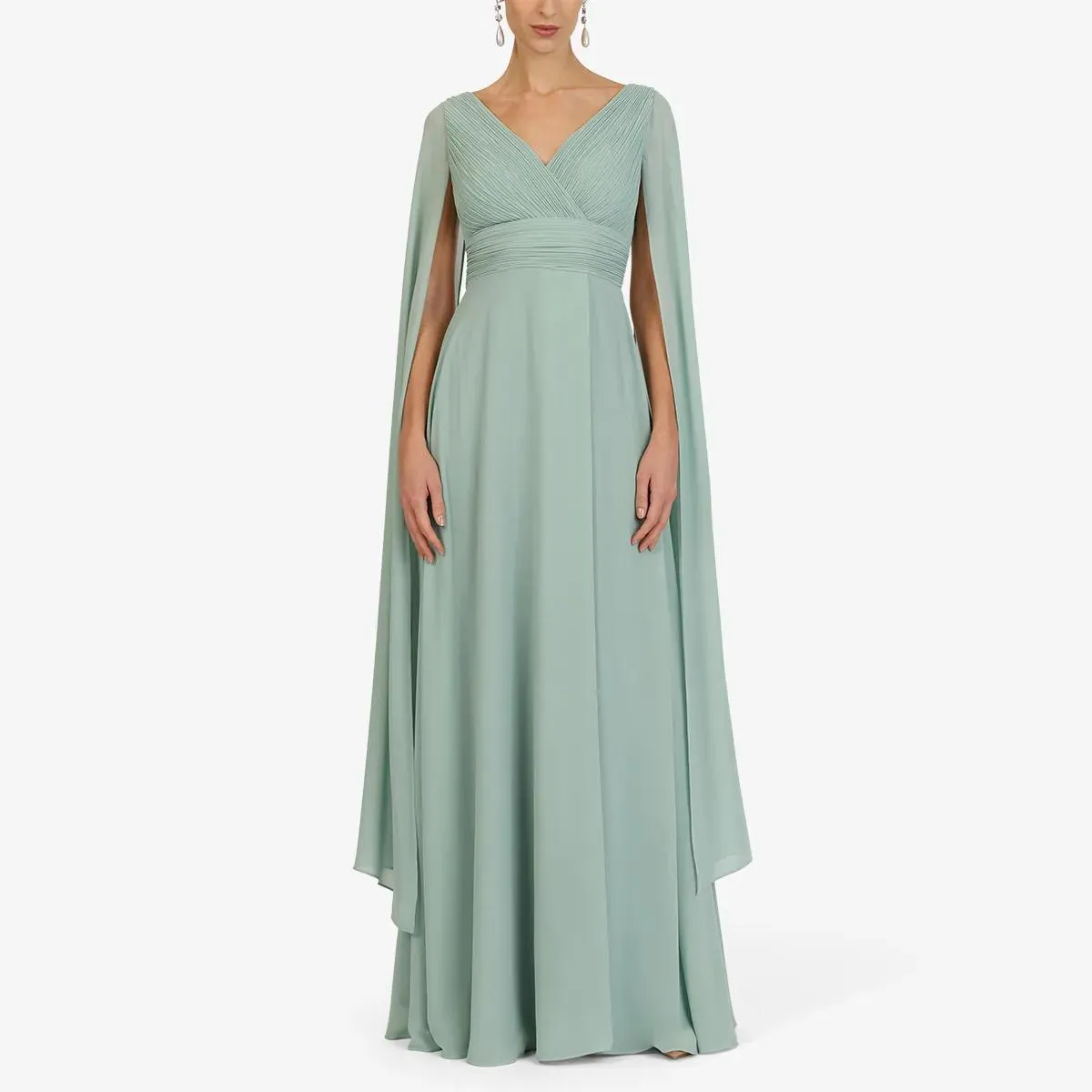 Kraimod - Abendkleid - Größe 44 DAMEN - grün – Bild 4