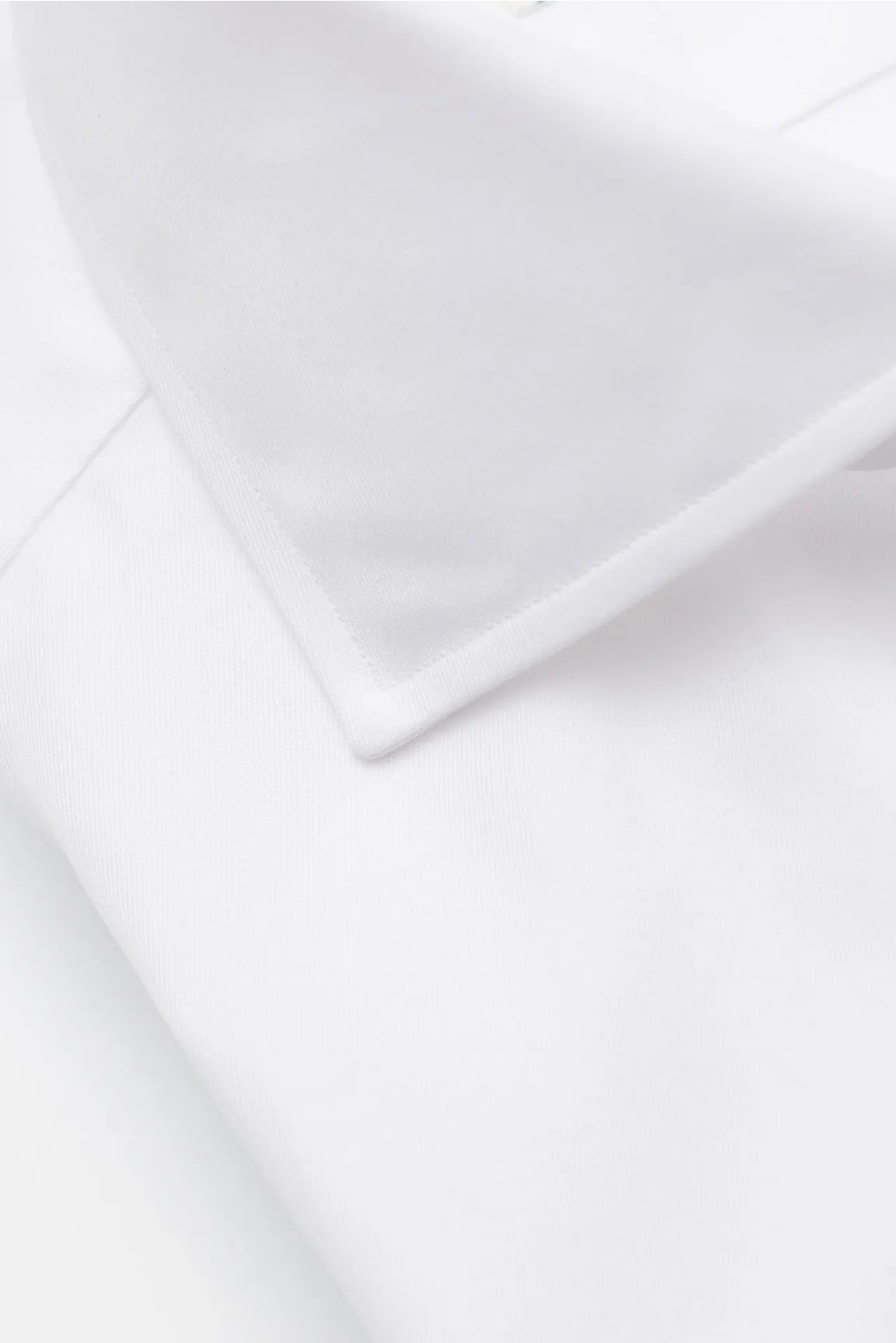 Borrelli - Herren - Business Hemd 'Nando' Haifisch-Kragen weiß – Bild 2