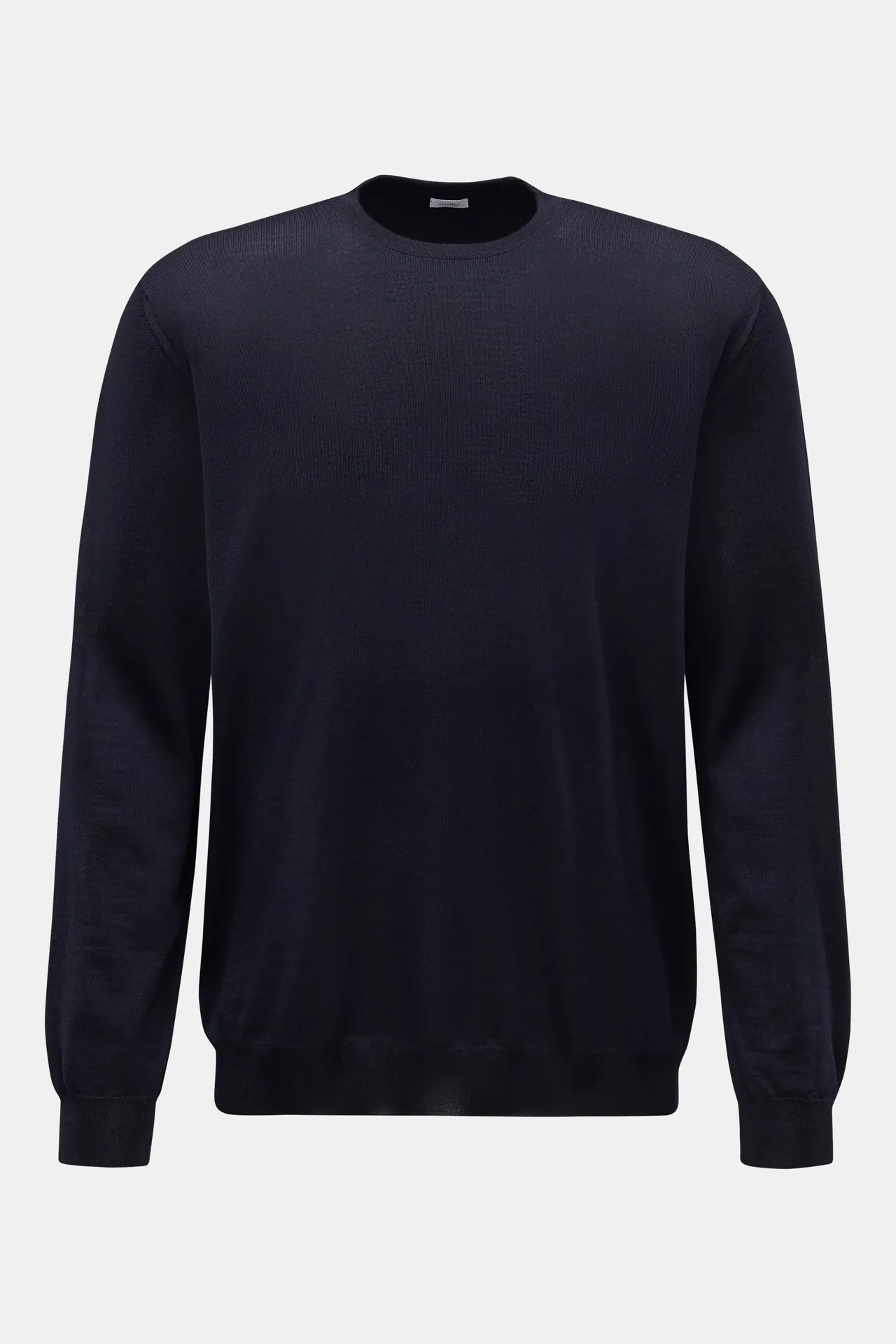 Malo - Herren - Feinstrick Rundhalspullover dark navy Malo - Herren - Feinstrick Rundhalspullover dark navy