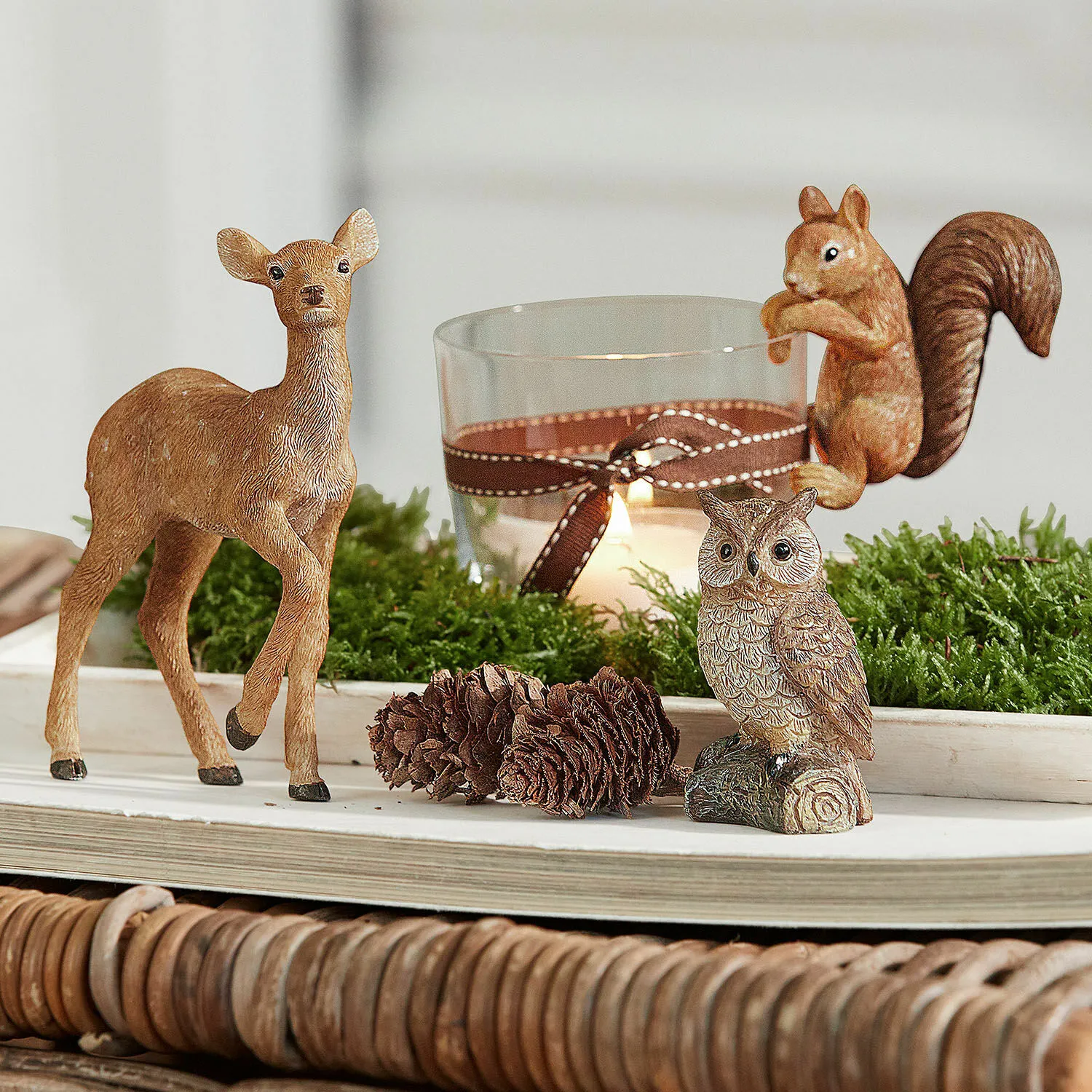 Deko-Waldtier 3er Set Vionique Deko-Waldtier 3er Set Vionique