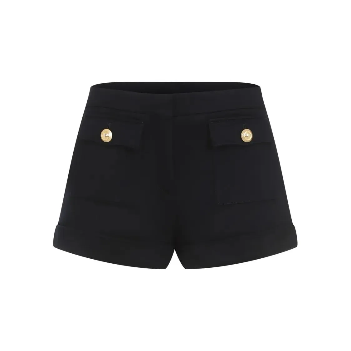 Tom Ford - Tailored Wool-Cashmere Blend Shorts With Pocket De - Größe 42 - schwarz Tom Ford - Tailored Wool-Cashmere Blend Shorts With Pocket De - Größe 42 - schwarz