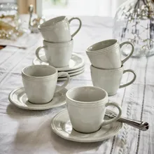 Tasse mit Untertasse 6er Set Norrvik Tasse mit Untertasse 6er Set Norrvik