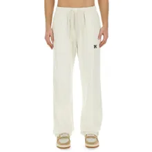 Palm Angels - Pants With Logo - Größe 50 - weiß Palm Angels - Pants With Logo - Größe 50 - weiß