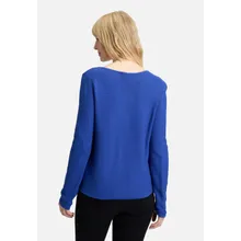 Feinstrickpullover mit aufgesetzten Taschen Feinstrickpullover mit aufgesetzten Taschen