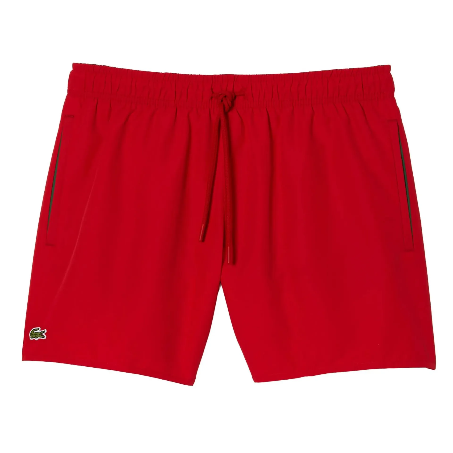 Lacoste - Lacoste LACOSTE Herren Badeshorts - Swimshorts, Ba - Größe L - rot Lacoste - Lacoste LACOSTE Herren Badeshorts - Swimshorts, Ba - Größe L - rot