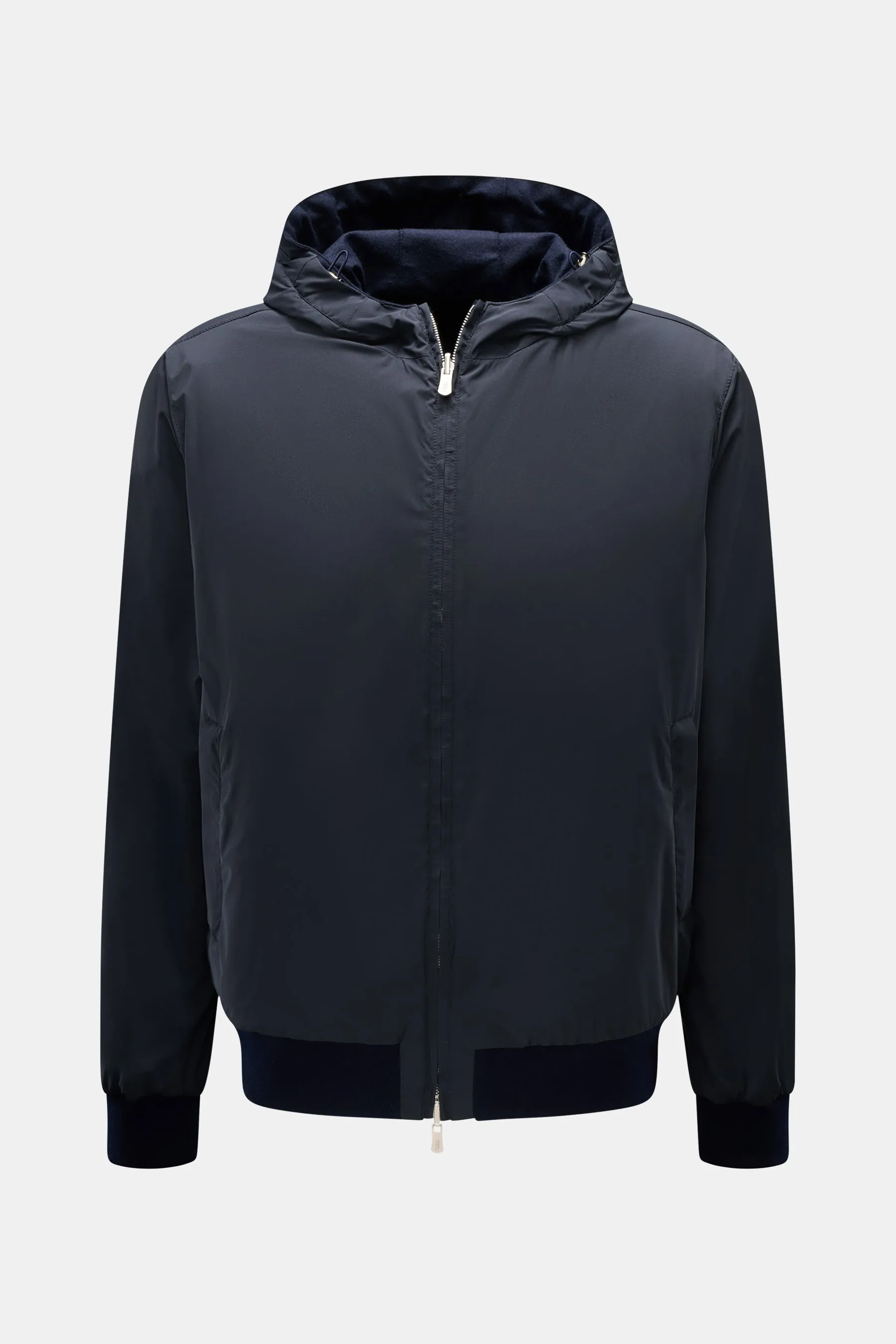Fedeli - Herren - Cashmere Wendeblouson 'Start' navy – Bild 3