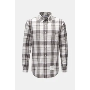 Thom Browne - Herren - Casual Hemd Button-Down-Kragen grau/weiß kariert Thom Browne - Herren - Casual Hemd Button-Down-Kragen grau/weiß kariert