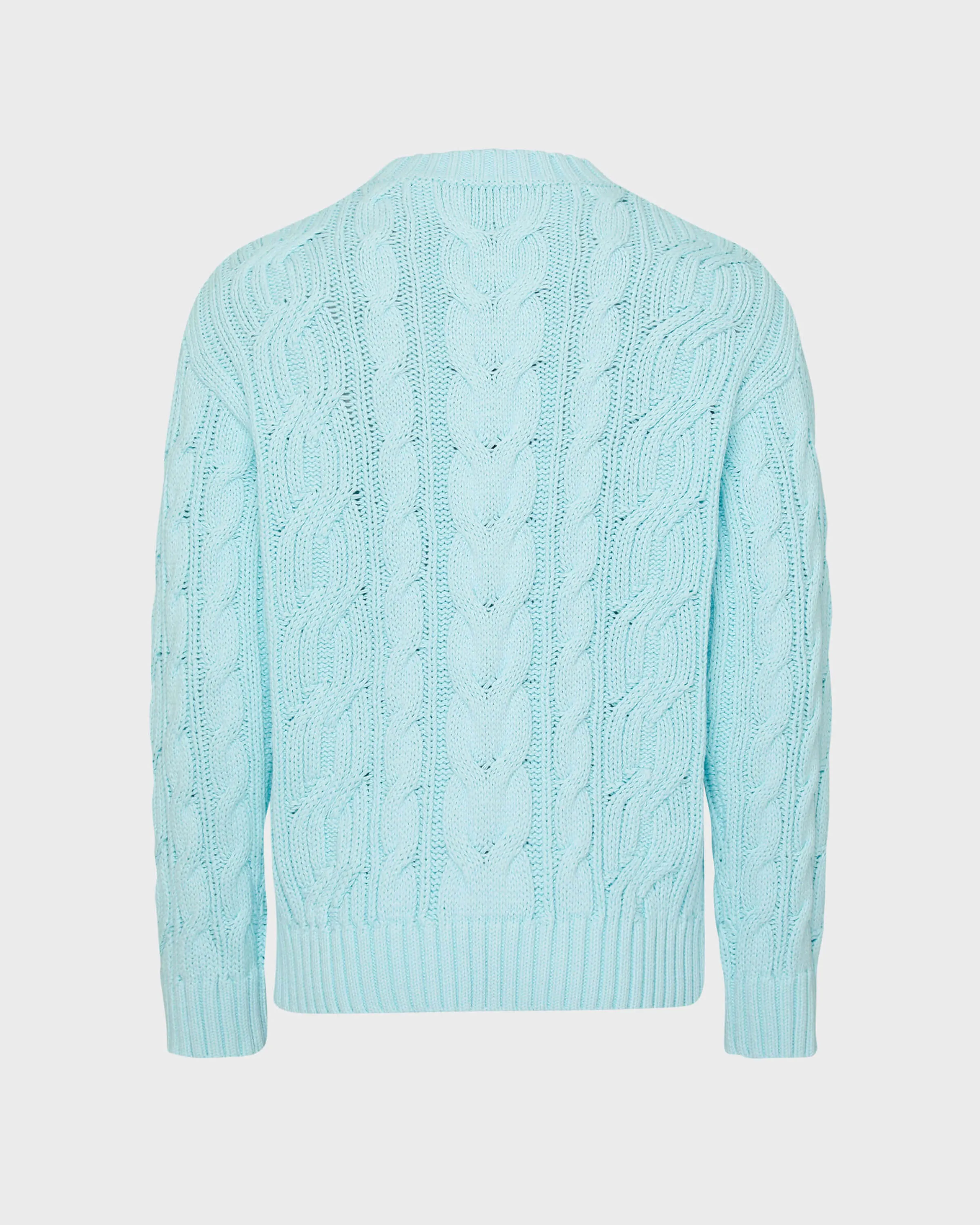 Vilebrequin - Herren Zopfmuster-baumwollpullover - Pullover - Philippe - Blau - Größe XL – Bild 2