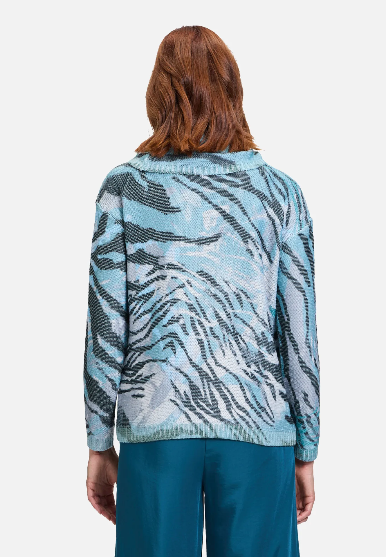 Strickpullover mit Print Strickpullover mit Print