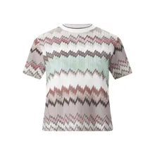 Missoni - T-Shirt mit Muster - Größe L - bunt Missoni - T-Shirt mit Muster - Größe L - bunt