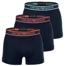 Emporio Armani - CORE LOGOBAND 3er Pack - Größe XL - blau Emporio Armani - CORE LOGOBAND 3er Pack - Größe XL - blau